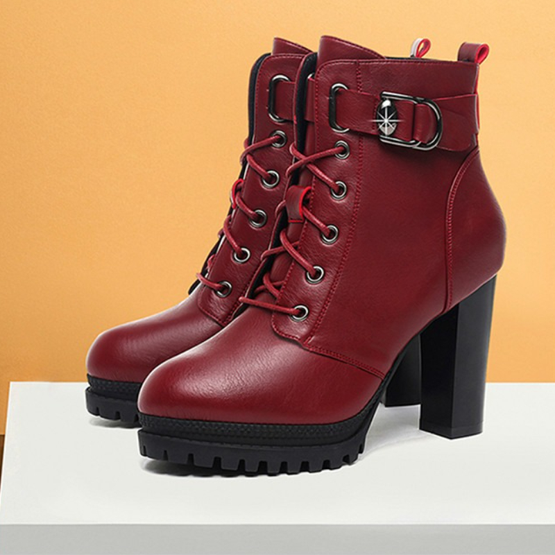 Women'S Shoes Trending 2025 - エレガントなハイヒールレディースブーツ、プラットフォームチャンキーシューズ、2025年トレンド、ニューファッション、チェルシーアンクルブーツ、ウィンターパンプス、女性用ブーツ、靴