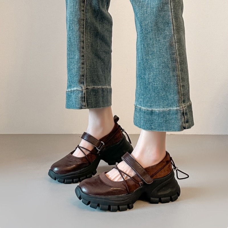 Women Shoes Sale - 新しいレトロバレエメリージェーンシューズファッションソフトソールブランド女性のスニーカーとカジュアルシューズ女性のサンダルザパティージャスデムジェ