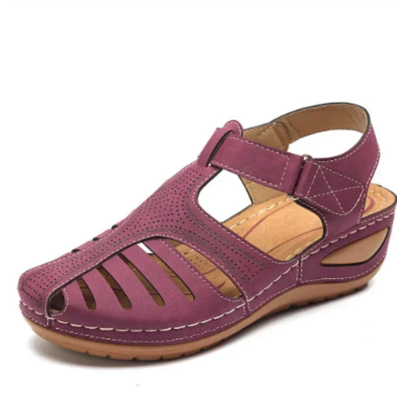 女性の夏のサンダル,整形外科用ヒール,加硫された女性の靴 - Women'S Shoes With Bunions のレビューと価格