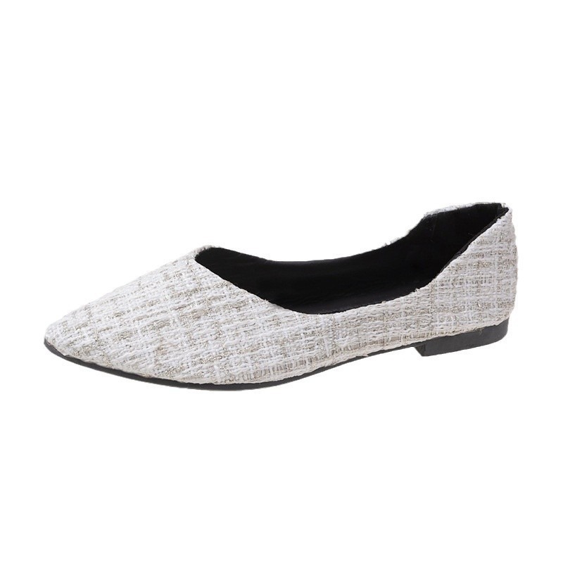 大きいサイズのシングルシューズ レディース 2025 春夏新 - Pointed Toe Flat のレビューと価格