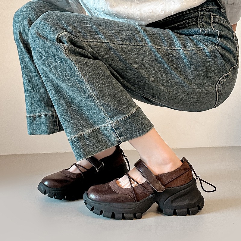 新しいレトロバレエメリージェーンシューズファッションソフトソ - Women Shoes Sale のレビューと価格