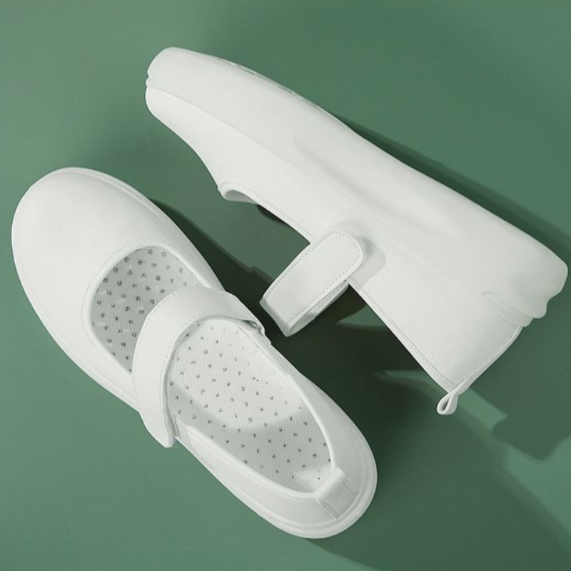 看護師用シューズ レディース スリッポン プラットフォーム  - Women'S Shoes For Standing All Day のレビューと価格