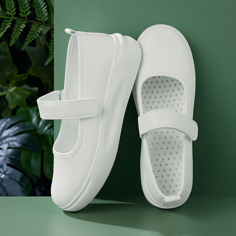 看護師用シューズ レディース スリッポン プラットフォーム  - Women'S Shoes For Standing All Day のレビューと価格