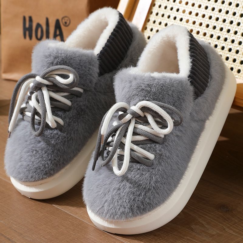 新型立体フルラップスリッパ ホームふわふわコットンシューズ  - Women'S Shoes For Fall のレビューと価格
