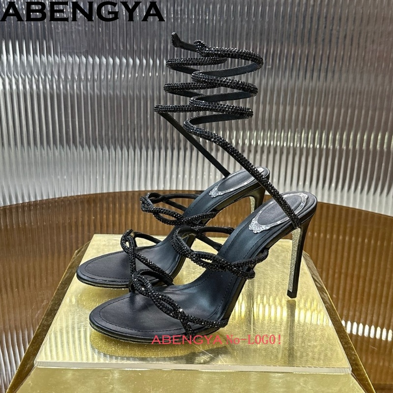 ホットセール ハイヒールサンダル レディース ラインストーン - Women Shoes Sale のレビューと価格