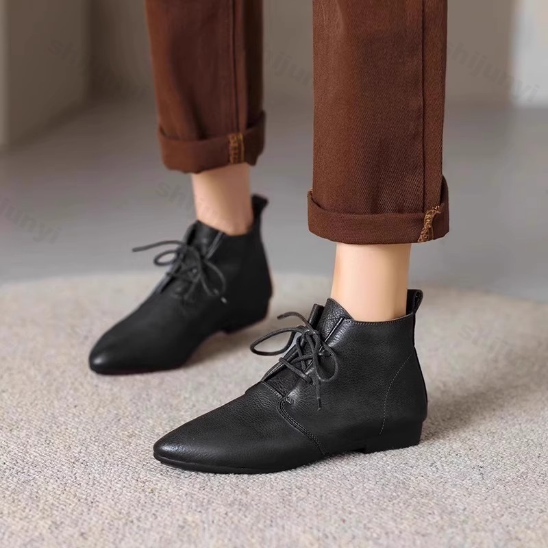 レディースショートブーツ 2025 レザー 新トレンド 快適 - Women'S Shoes Trending 2025 のレビューと価格