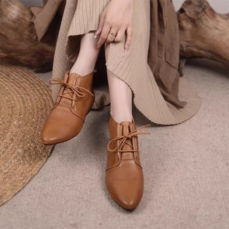 レディースショートブーツ 2025 レザー 新トレンド 快適 - Women'S Shoes Trending 2025 のレビューと価格