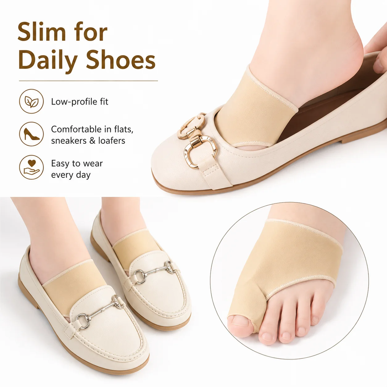 ビッグトゥセパレータースリーブ、外反母趾プロテクター、ソフト - Women'S Shoes With Bunions のレビューと価格