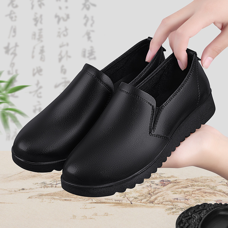 女性用防水滑り止め耐油シェフシューズ軽量ママフラットシューズ - Women'S Shoes For Standing All Day のレビューと価格