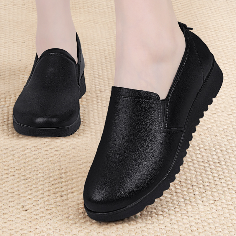 女性用防水滑り止め耐油シェフシューズ軽量ママフラットシューズ - Women'S Shoes For Standing All Day のレビューと価格