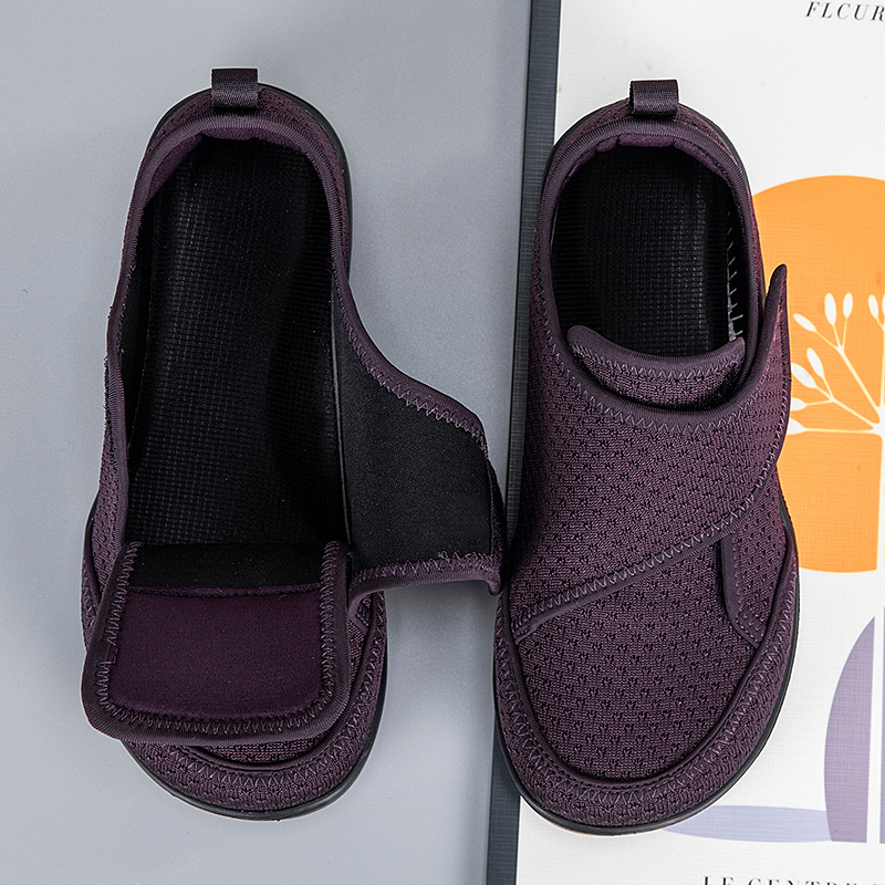 高齢者向けオープンシューズ、調節可能な糖尿病患者用シューズ、 - Women'S Shoes With Bunions のレビューと価格